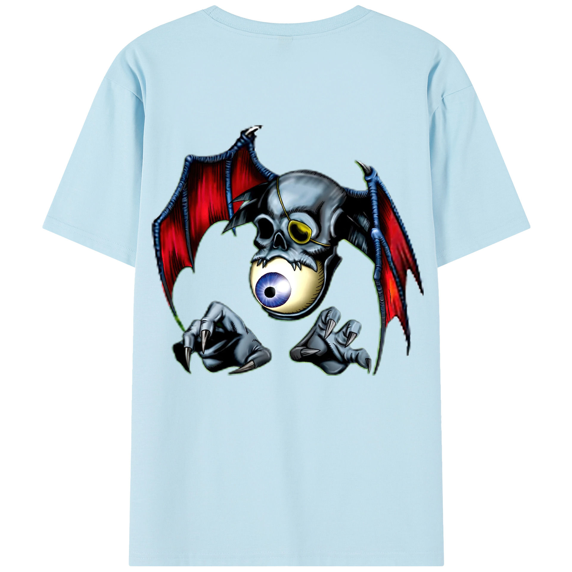 （画像用） 遊☆戯☆王 Yu-Gi-Oh! 綿100％半袖Tシャツ（背面プリント）